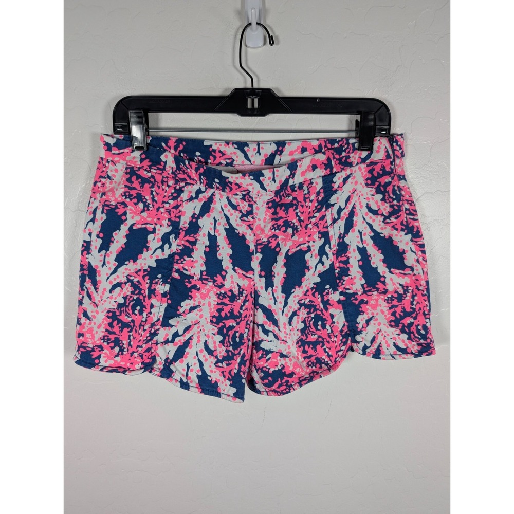 Lilly Pulitzer Shorts Womens Size 4 Hazelle Stretch Shorts Beyond The Sea 29185